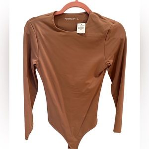 Tan Abercrombie Bodysuit *NEW WITH TAGS*